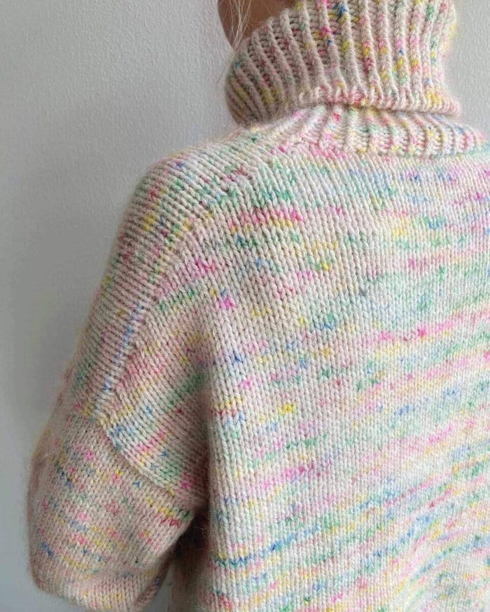 Wednesday Sweater af PetiteKnit, No 1 + Silk mohair kit Strikkekit PetiteKnit