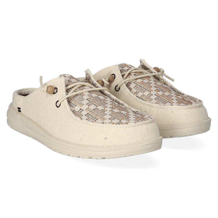 Wendy Slip Classic Dames Instappers Natural/Multi