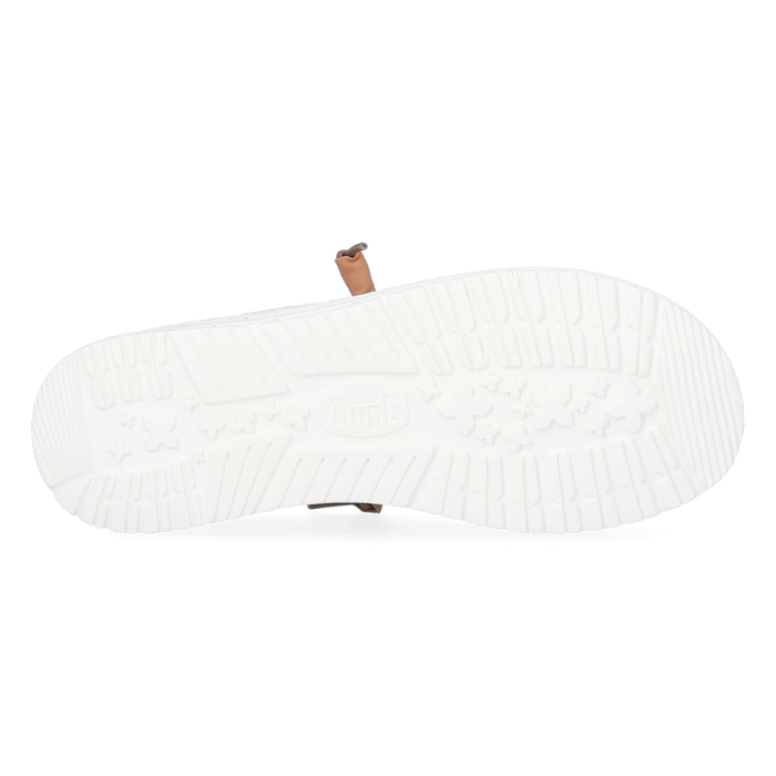 Wendy Washed Canvas Dames Instapper Cream