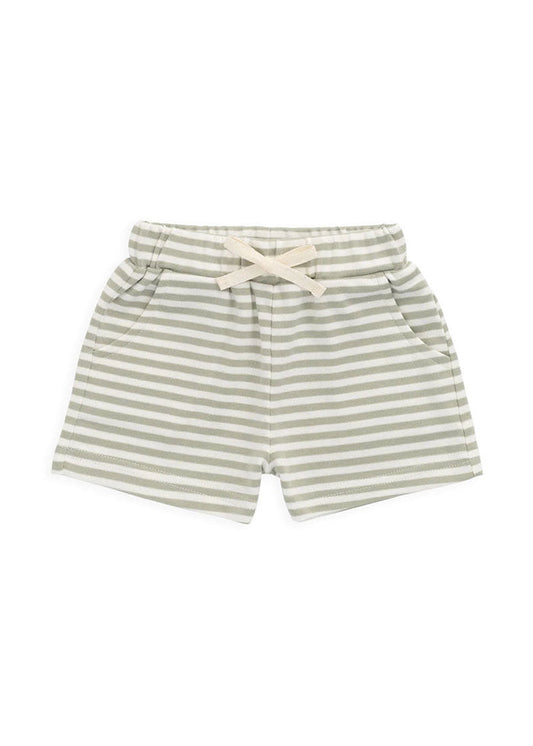 Wesley Short - Narrow Lichen/Cloud Stripe