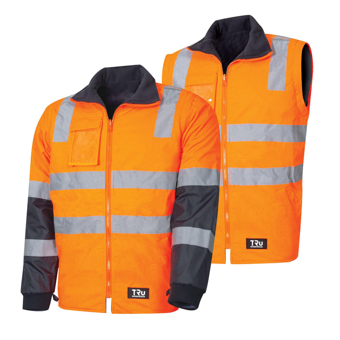 Wet Weather Jacket With Removable Sleeves