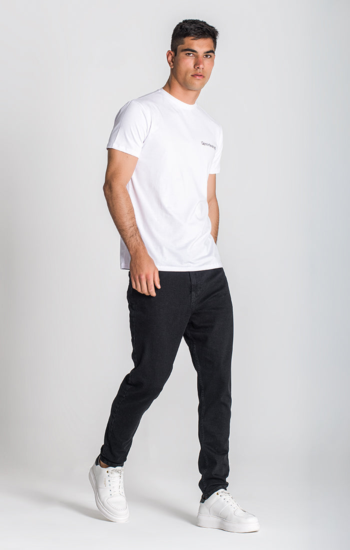 White Essential Micro Slim Tee
