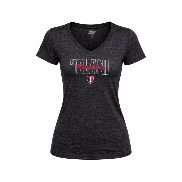 Women's Blue 84 V-Neck - Last Dime