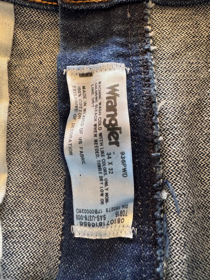 WRANGLER COWBOY CUT JEANS 34/32
