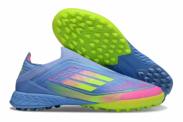 Adidas X F50 modelo Blue Fusion / Lucid Lemon / Lucid Pink