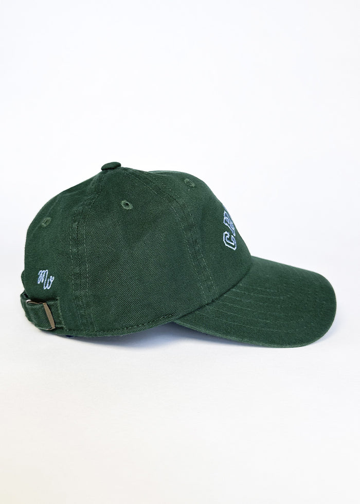 Youth Chicago Arch Dad Hat - Green & Blue
