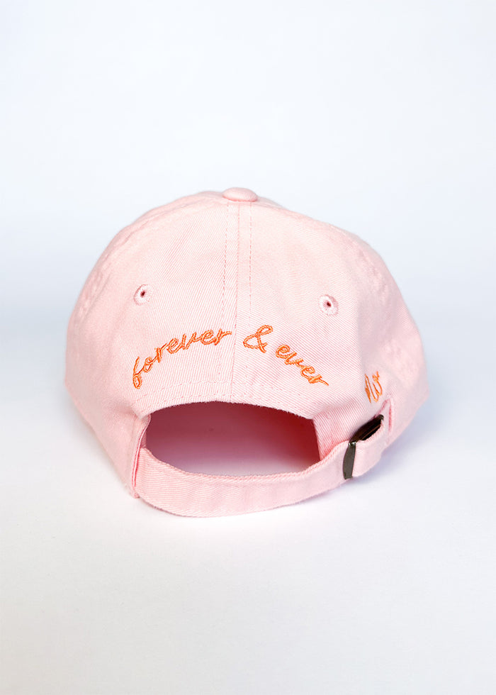 Youth Chicago Arch Dad Hat - Pink & Orange