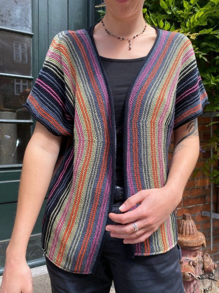 Ypsilon vest by Hanne Falkenberg, (No. 21) knitting pattern Knitting patterns Hanne Falkenberg